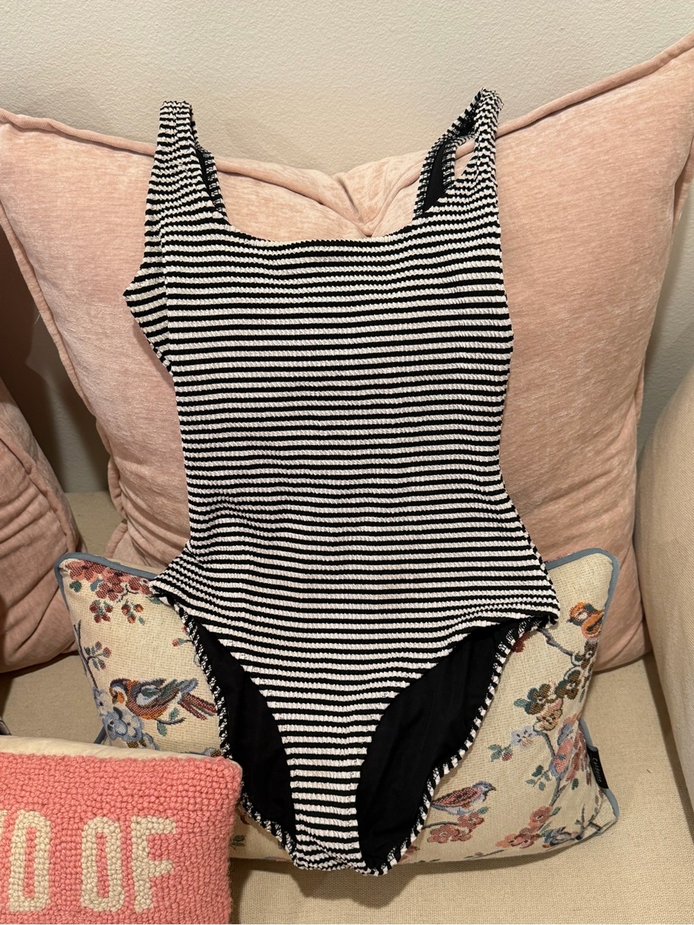 Striped Aerie One Piece Swimsuit
